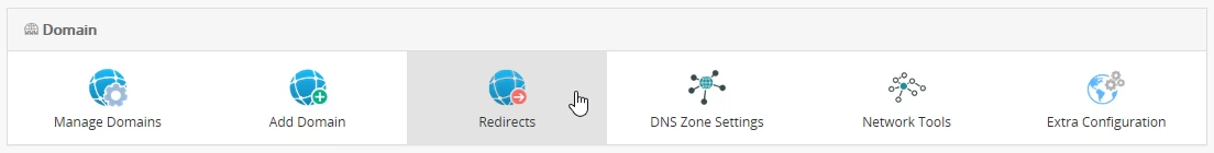 Przekierowania panel webuzo
