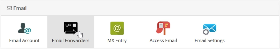 Przekazywanie e-maili panel webuzo