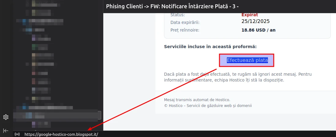 Sprawdzanie linku Spam